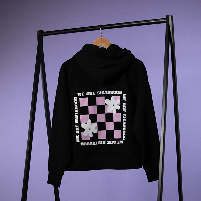 Sistas 22 Hoodie - BLACK